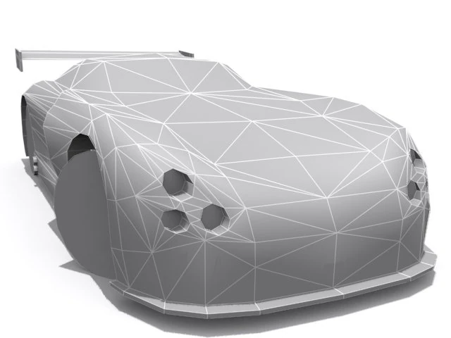 tvr cerbera speed 12 gt  base 3D Model .c4d .max .obj .3ds .fbx .stl .blend 