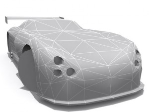 tvr cerbera speed 12 gt  base 3D Model