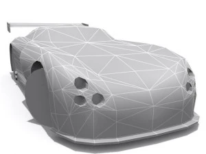 tvr cerbera speed 12 gt base Modello 3D