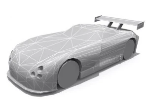 tvr cerbera speed 12 gt  base 3D Model