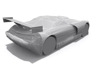 tvr cerbera speed 12 gt  base 3D Model