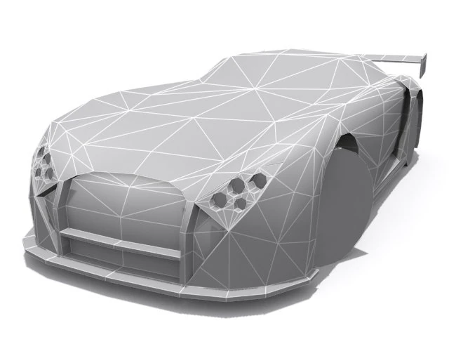 tvr cerbera speed 12 gtr  base 3D Model .c4d .max .obj .3ds .fbx .stl .blend 