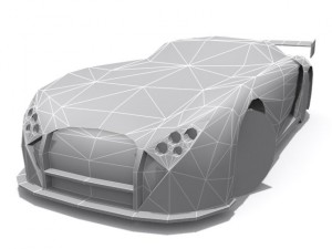 tvr cerbera speed 12 gtr  base 3D Model