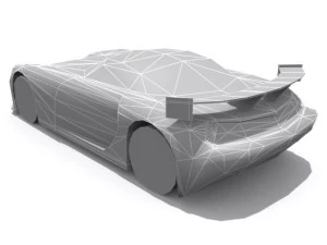 tvr cerbera speed 12 gtr  base 3D Model