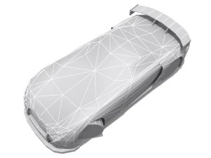 tvr cerbera speed 12 gtr  base 3D Model