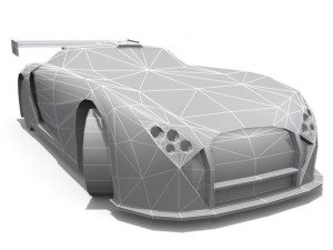 tvr cerbera speed 12 gt1  base 3D Model