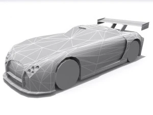 tvr cerbera speed 12 gt1  base 3D Model