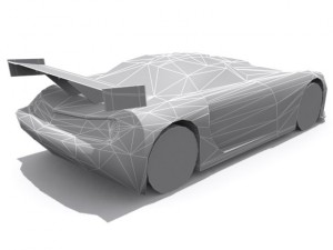 tvr cerbera speed 12 gt1  base Modello 3D