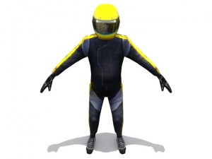 race driver Modèle 3D