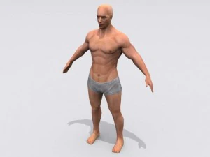m&auml;nnlich 3D Modell