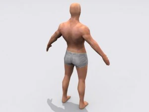 m&auml;nnlich 3D Modell