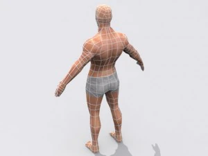 m&auml;nnlich 3D Modell