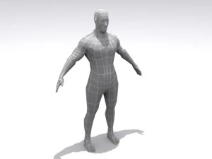 m&auml;nnlich 3D Modell