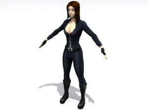 agent three 3D Model