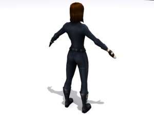 agent three 3D Модель