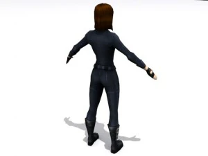 agent three 3D Model