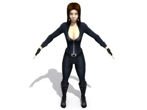 agent three 3D Model