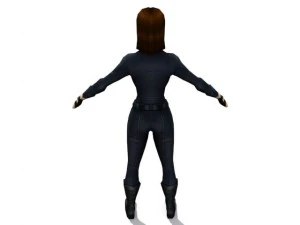 agent three 3D Model