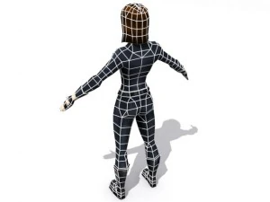 agent three 3D Model