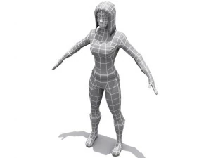 agent three 3D Model