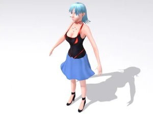 trinity  anime 3D Model
