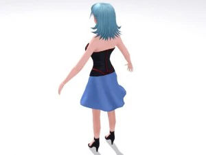 trinity  anime 3D Model