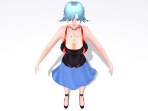 trinity  anime Modelo 3D