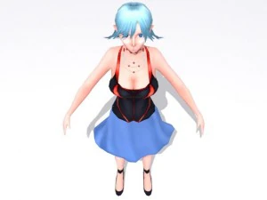 trinity  anime 3D Model