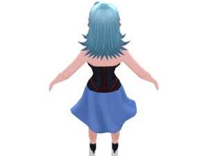 trinity  anime 3D Model