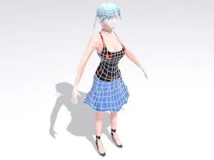 trinity  anime 3D Model