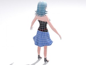 trinity  anime Modelo 3D