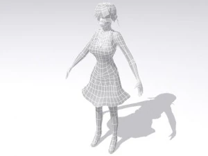 trinity  anime 3D Model
