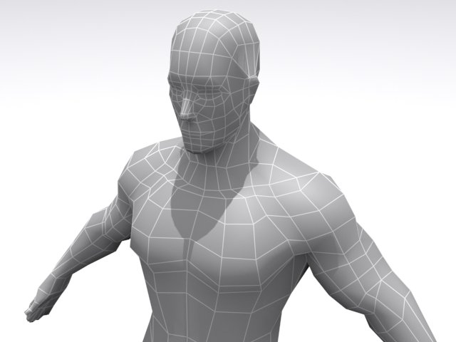 male  base 3D Модель .c4d .max .obj .3ds .fbx .stl .blend 