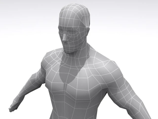 male base 3D Model .c4d .max .obj .3ds .fbx .stl .blend