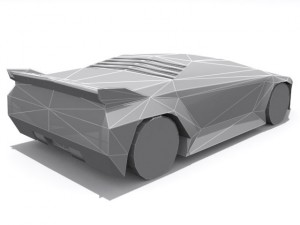 vector w8 twin turbo  base Modello 3D