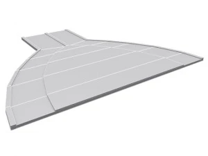 road and highway set base 3D Model