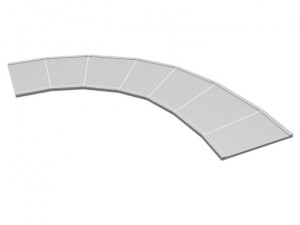 road and highway set base Modelo 3D