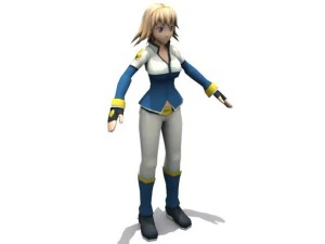 ユラセアアニメ 3Dモデル