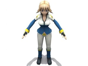 ユラセアアニメ 3Dモデル