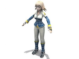 ユラセアアニメ 3Dモデル