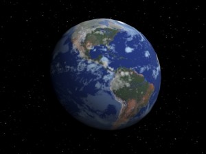 planet earth 3D-Modell