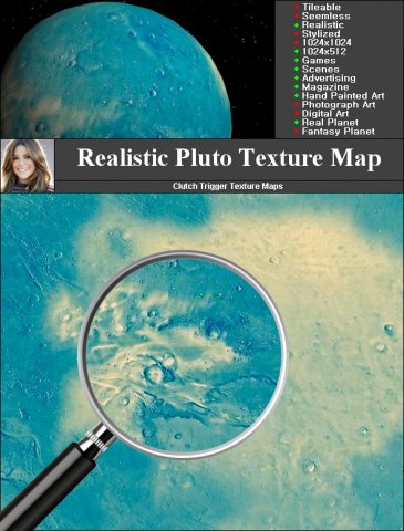 pluto texture map CG Textures .c4d .max .obj .3ds .fbx .stl .blend 