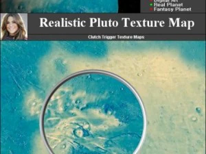 carte de texture de Pluton CG Textures