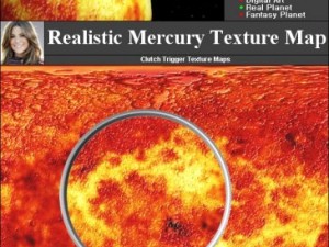 mercury texture map CG Textures