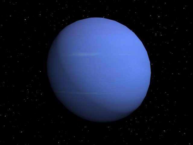 3d neptune planet