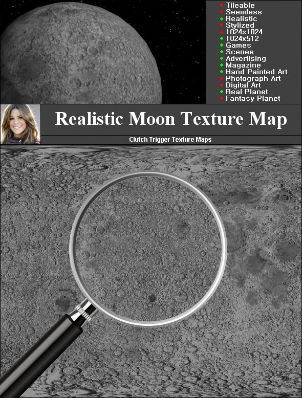 earth moon texture CG Textures .c4d .max .obj .3ds .fbx .stl .blend 