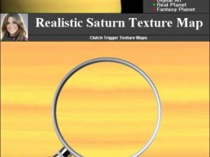 mappa delle texture di Saturno CG Textures
