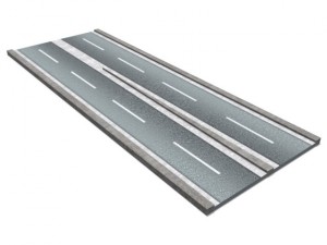 road and highway set 3D 模型