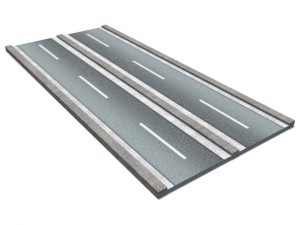road and highway set 3D 模型