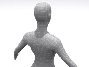 high resolution female  base 3D Model